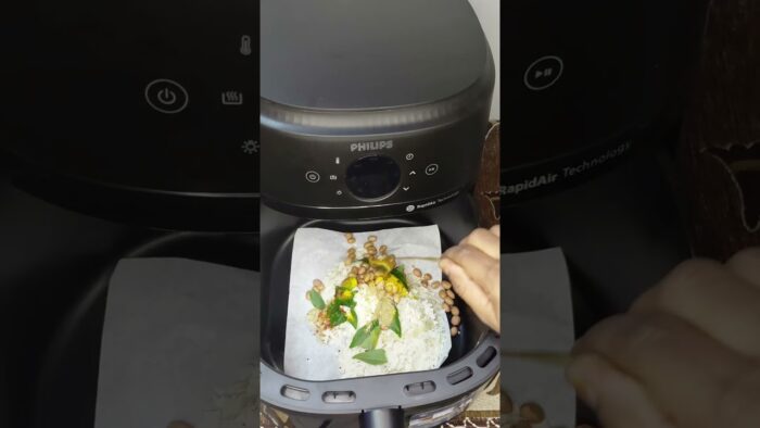 Healthy Air Fryer Poha Recipe | Indian Breakfast Made Easy 🇮🇳🔥