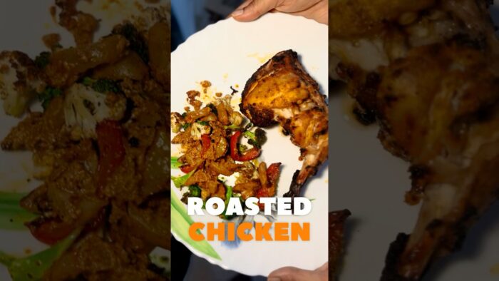 Healthy Air-Fryer Roasted Chicken | Low-Fat Diet Recipe in 30 Min