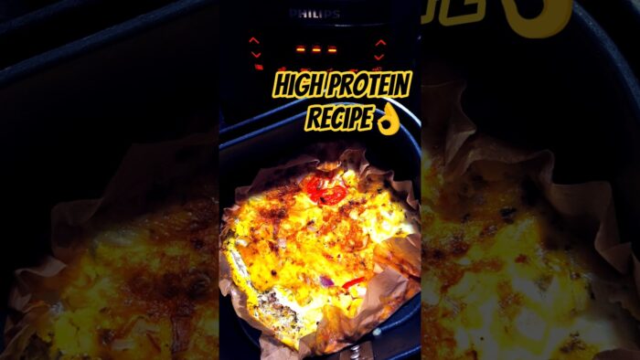 High 18g Protein Egg Recipe in Air fryer 👌Breakfast recipe #healthyrecipes #viralrecipe #easyrecipe
