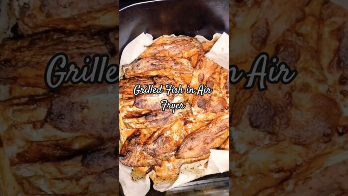How to grill fish in an Air Fryer #shortsfeed #airfryerrecipes #grilledfishrecipe #easyrecipe