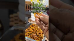 How to make Bitter gourd in Air fryer #bittergourd  #bittermelon  #airfryerrecipes #பாவக்காய்