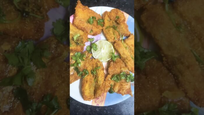 Kurkurit bombil fry recipe in air fryer 🐟 😋 #bombayduckfish #bombilfry #fish