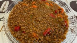 LENTEJAS ESTOFADAS CON VERDURAS 🌽 CON THERMOMIX 7😋!!