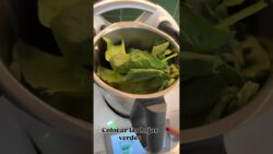 Lavar hojas verdes con Thermomix