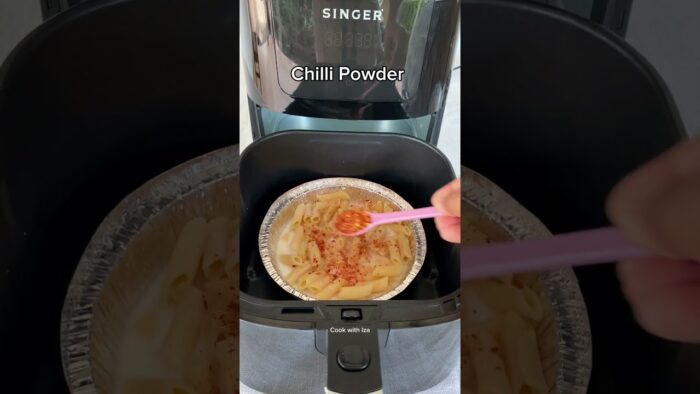 Mac & Cheese Recipe in Air Fryer #viral #fypシ゚viral #fypシ #viralvideo #viralshorts #asmr
