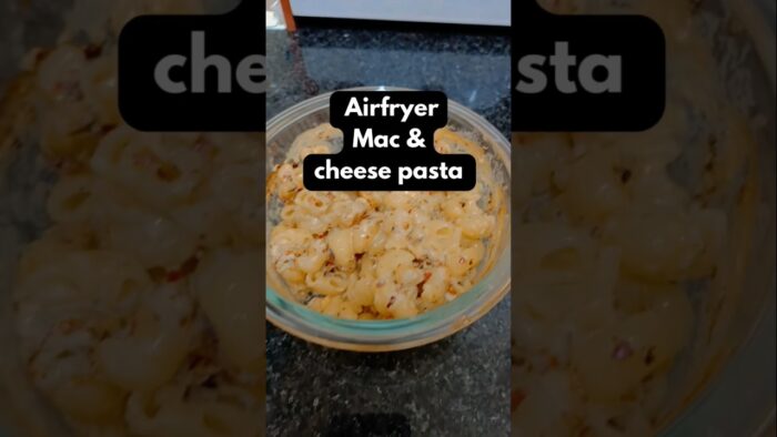 Mac and cheese in air fryer| Air fryer creamy mac and cheese| No-oven mac and cheese recipe