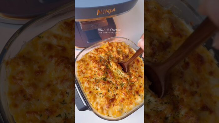 Mac n cheese but make it air fried.