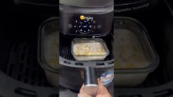 Mac n cheese in air fryer #viral #recipe #food #trending #shorts #short #trendingshorts #viral #food