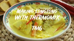 Making longtong with thermomix