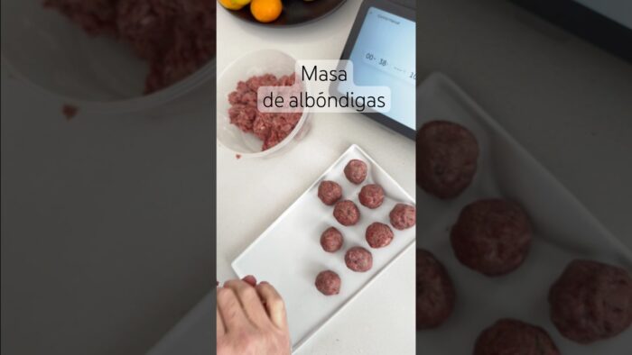 Masa de albóndigas 🧆 #albóndigas #thermomix #recetas