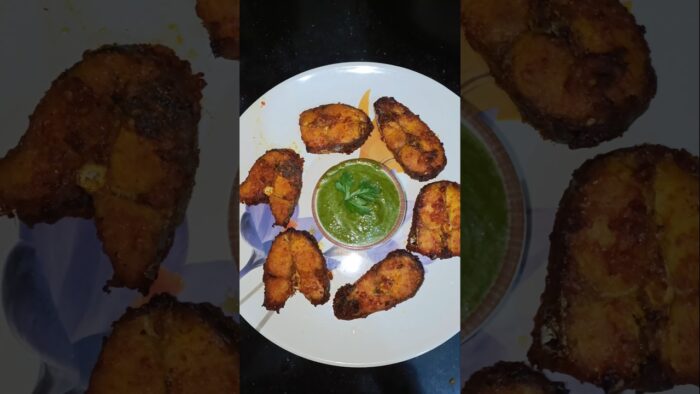 Masala Fish Fry || Air Fryer Fish Recipe || #food #trendingshorts #youtubeshorts