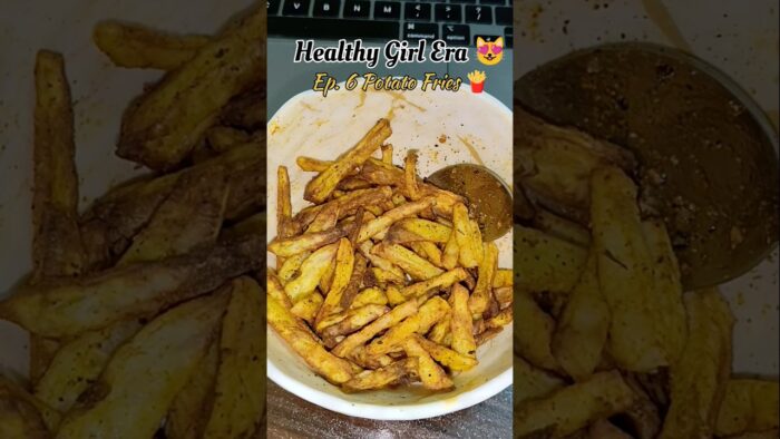 No oil French fries🍟#shorts #shortsfeed #food #airfryer #ytshorts #trending #viral #foryou #vlog