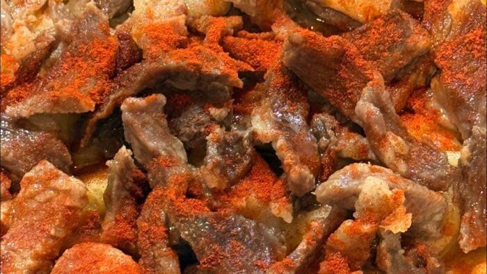 PATATAS 🥔 REVOLCONAS CON SECRETO IBÉRICO 😋CON THERMOMIX 7!!