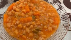 POTAJE DE GARBANZOS 😋CON VERDURAS 🌽 CON THERMOMIX 7!!