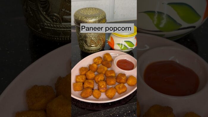 Paneer Popcorn Recipe | Crispy Snack for Telugu Evenings | Panner PopCorn | Easy Air Fryer Treats