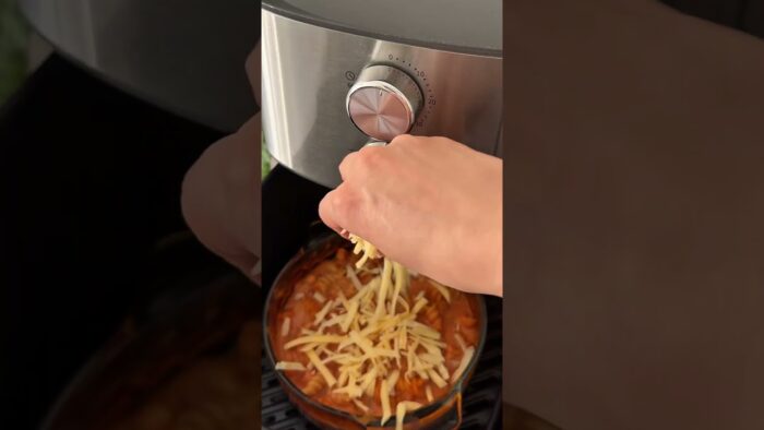 Pasta Súper Express en Freidora de Aire #receta #recipe #pasta #fideos #freidoradeaire #airfryer