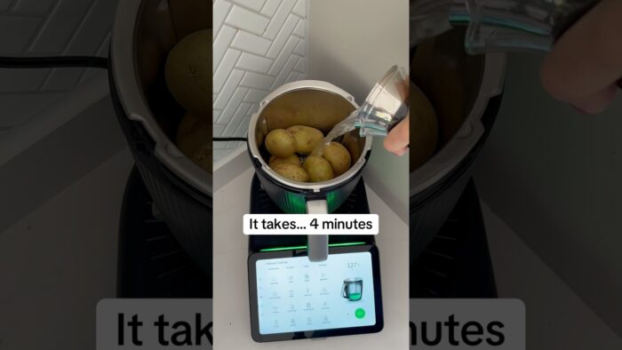 Peeling potatoes? Never again the hard way! #thermomix #thermomixtm7