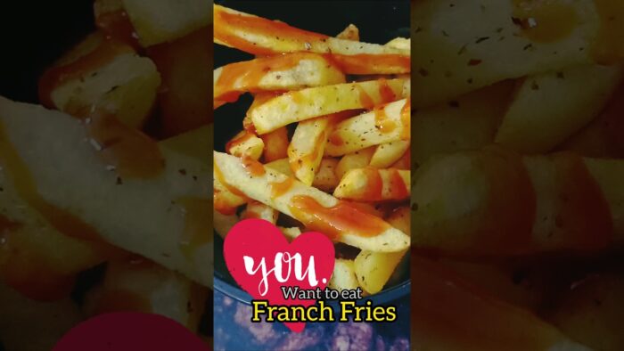Peri Peri French Fries in Air Fryer | Super Crispy Recipe