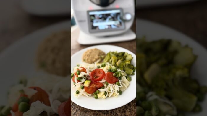 Pescado con verduras al vapor en el Varoma #Thermomix #thermoniquex