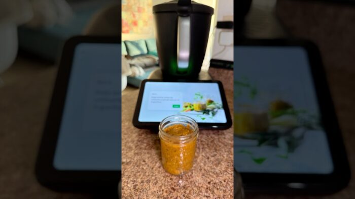 Probando la TM7 con concentrado de caldo de verdura #thermomix