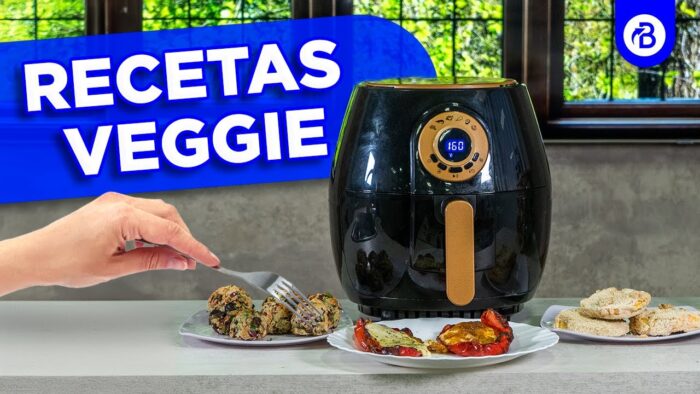 👩‍🍳RECETAS VEGETARIANAS – MENÚ PARA FREIDORA DE AIRE🍅