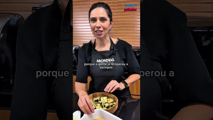 Receita | Dadinho de Berinjela na Air Fryer