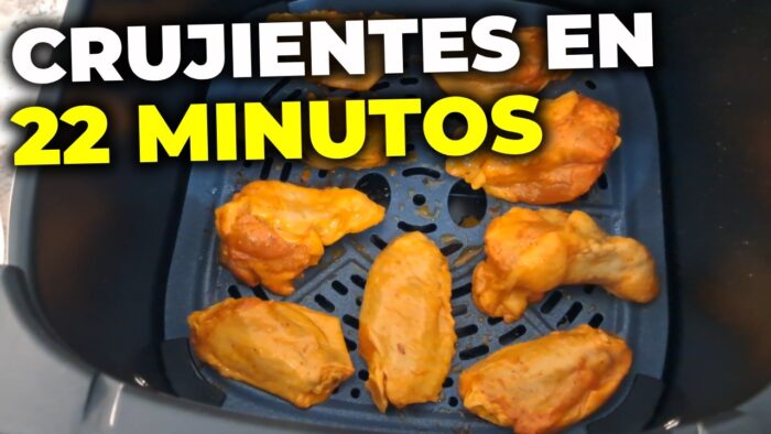 Receta Rapida: Alitas Marinadas en Freidora de Aire (Gira a los 11 Minutos)