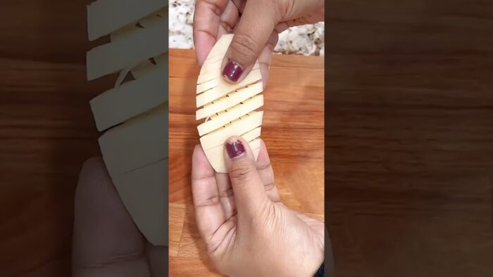 Spiral Potato Hack In Air Fryer |Aloo /potato Snacks 😍#shorts #viral #trending #ytshorts