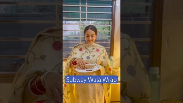 Subway-Style Fajita Wrap! 🌯🔥 Easy Airfryer Recipe #shorts #ytshorts #viral
