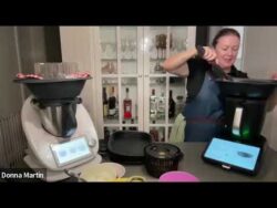 TM7 Thermomix layered cooking plus other models – Red Pesto Hot Chicken Salad, Overnight Oats