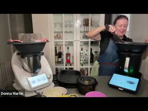 TM7 Thermomix layered cooking plus other models – Red Pesto Hot Chicken Salad, Overnight Oats