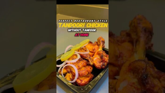 Tandoori Chicken Without Tandoor At Home | #shorts #youtubeshorts #airfryer #tandoorichicken #asmr