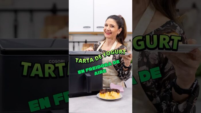 Tarta de Yogur en freidora de aire #lacocinadeinmalopez #recetas