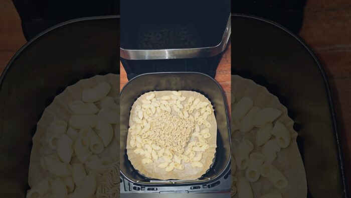 The Viral Meggi Pasta Airfryer Recipe (It’s Actually Good) #pasta #meggi #meggie #reels #recipe