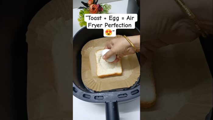 Toast + Egg = Air Fryer Perfection 😍#shorts #petshub #airfryer #airfryerrecipes #egg