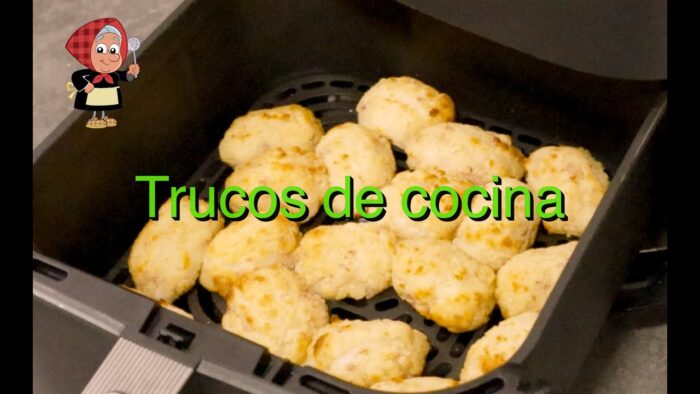 Truco de cocina , croquetas perfectas en la freidora de aíre