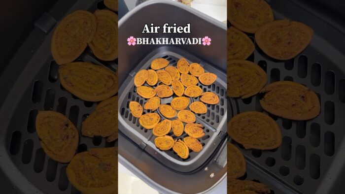 Viral Air Fryer BHAKHARVADI #shorts #airfryer #recipe
