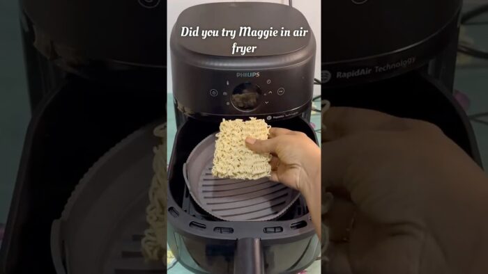 Viral Did you try maggie noodles in air fryer?? #trending #airfryerrecipes #reels #shorts #viral