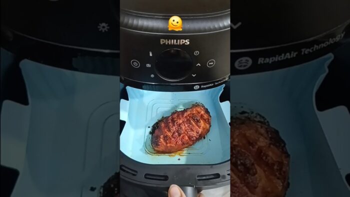 airfryer #The perfect juicy & spicy chicken Breast 🐔 recipe 😋 👌 #trending #viral #shorts #yt#food