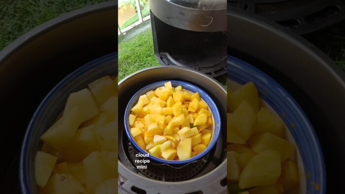 alu sabji in airfryer | zero oil recipe in airfryer#shorts #airfryerrecipes#recipe #trending #viral