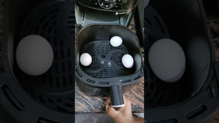 egg boiled in air fryer #viral recipe # shorts # hard egg boiled in air fryer#