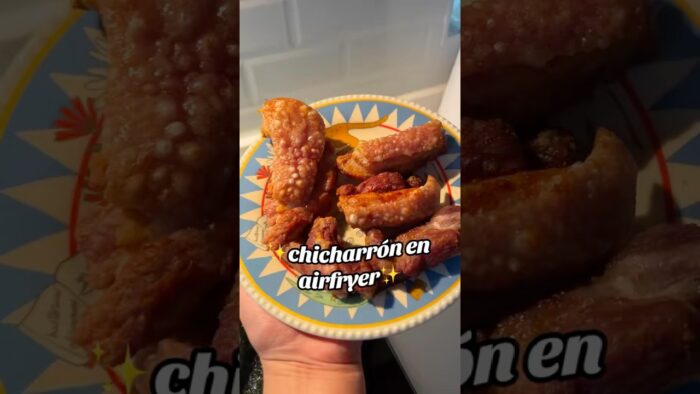 #receta #airfryer #recetas #food #comida #chicharron #recetasfáciles