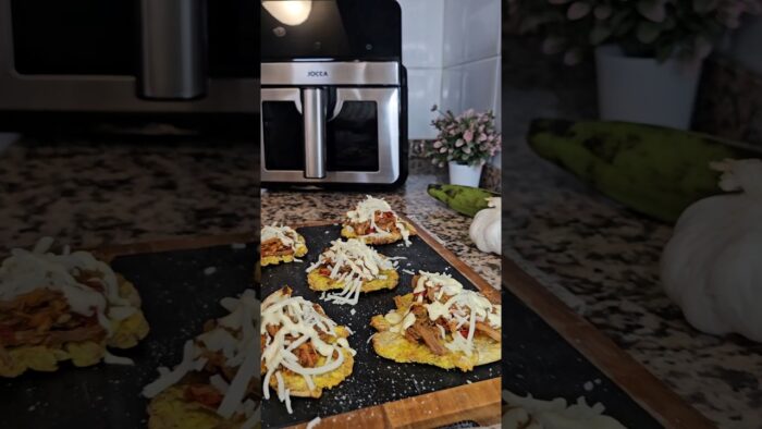 ¿no has hecho Patacones en freidora de aire? guárdate esta receta #freidoradeaire #airfryer #recetas