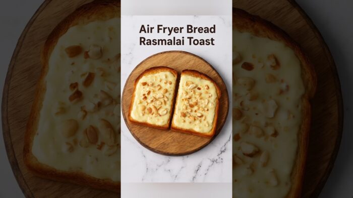 5 min Dessert Recipe In Air Fryer 😋😋#trending #airfryerrecipes #dessert #airfryer #viral #shortvideo