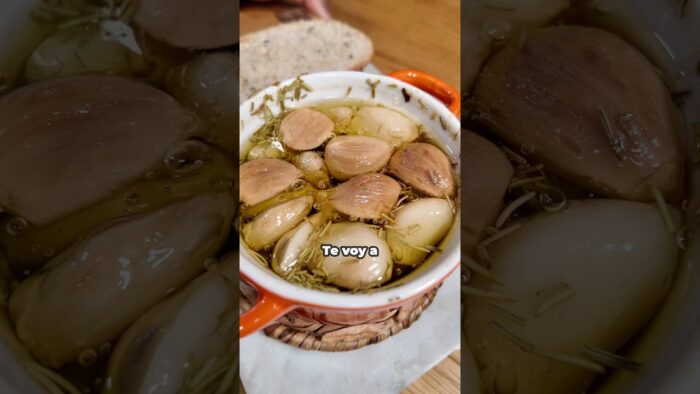 AJOS CONFITADOS 🤤#Ajo #Receta #recetas #Airfryer  #Airfryerrecipe  #freidoradeaire