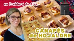APERITIVOS de HOJALDRE NAVIDEÑOS Fáciles y Rápidos en FREIDORA de AIRE