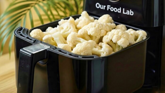 Air Fryer Cauliflower Fry Recipe | Crispy Healthy Veg Snack | Air Fryer Cooking Guide@RosarioCooking