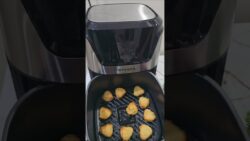 Air-Fryer Chicken Nuggets 🍗🔥😋😱 #youtubeshorts #shorts #chickennuggets #healthysnacks #foodie