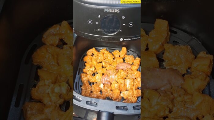Air Fryer Chicken Recipe 😘| Air Fryer Chicken Tikka | Air Fryer Chicken 65 #shorts #airfryer #short