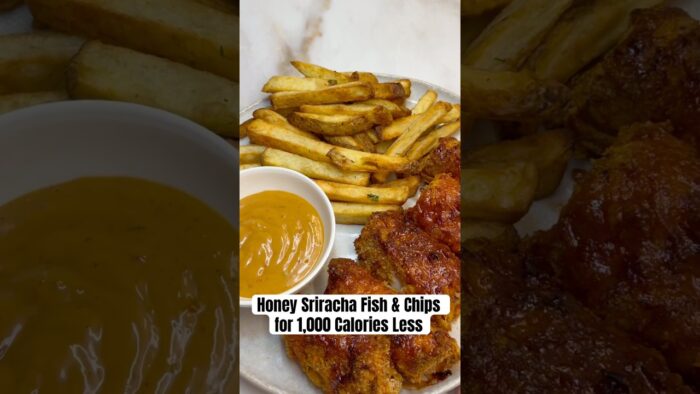 Air Fryer Fish & Chips That Help You Stay Lean (High Protein) 🔥 #easyrecipe #healthydiet #airfryer